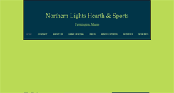 Desktop Screenshot of northernlightsmaine.com